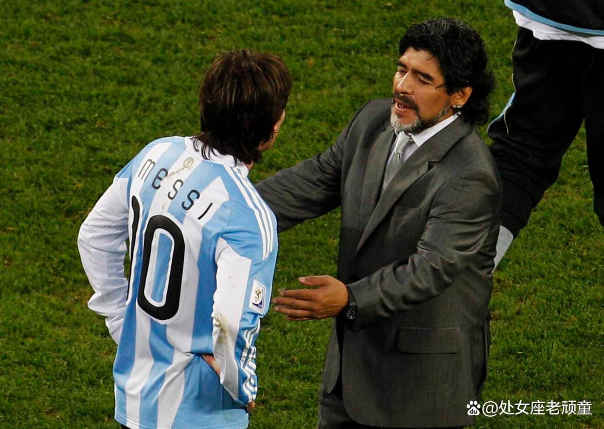 梅西再次入选最佳射手榜，马拉多纳点赞